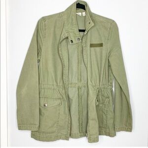 B.P. - Olive Green Cargo Jacket - Small